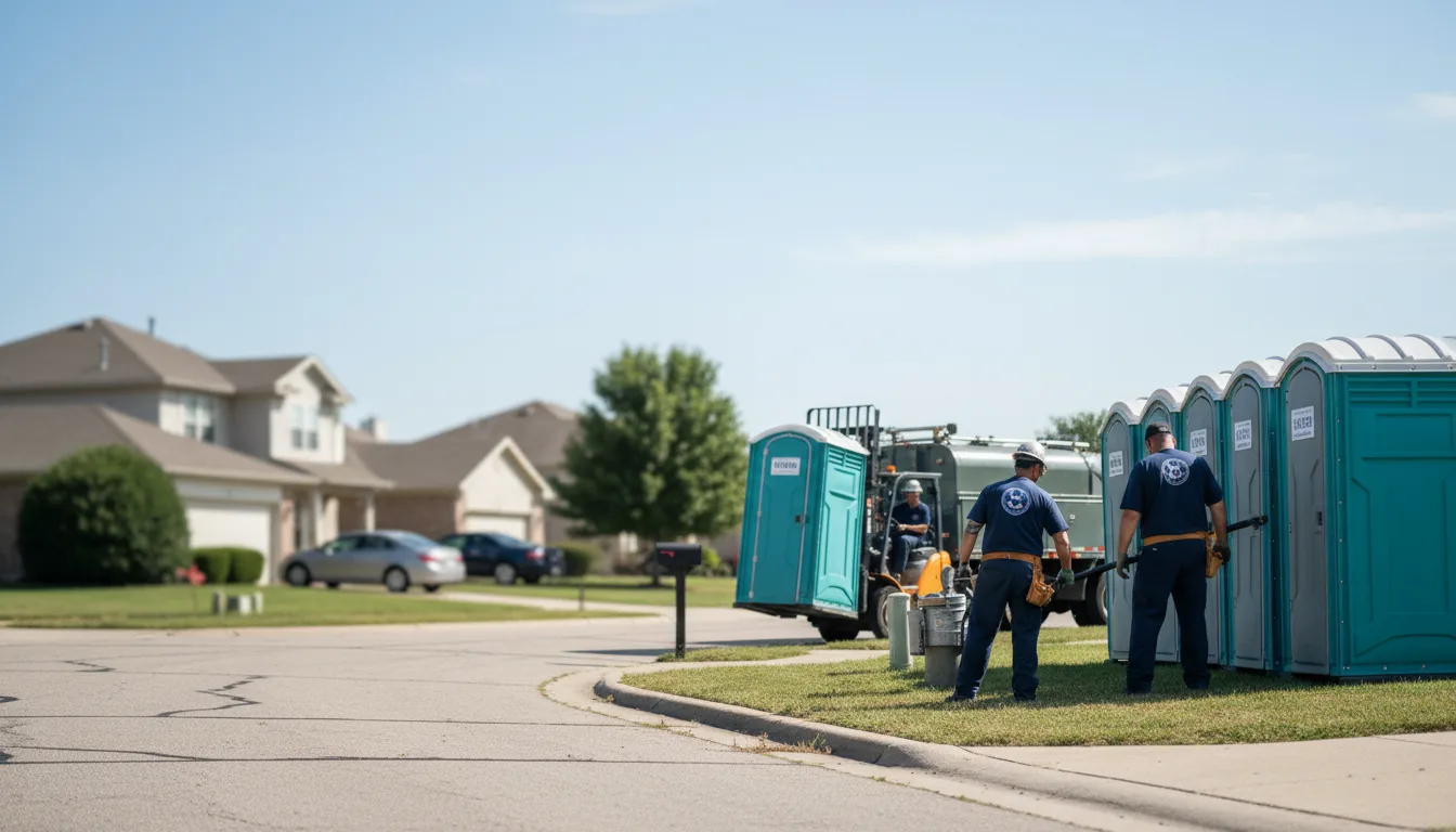 Porta Potty Rental in Buckingham, VA near me